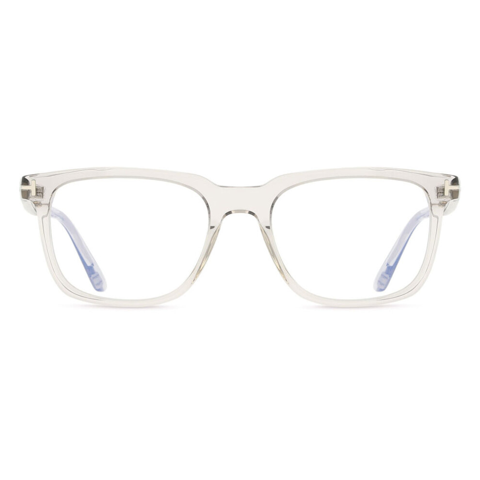Tom Ford Blue/Light Ft6080-B 020 - Block Men New Eyeglasses