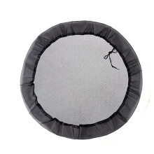 Multifunctionele wateremmerafdekking met fijngeweven-Zwart 60cm
