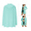 Comfortable Long Sleeve Beach Shirt Cooling Sun-White S 4