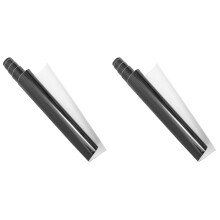 2Rouleaux Film PVC Noir Style Carbone Décor Protecteur
