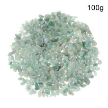 100Ggravier Aventurine Poli Vert Clair Pour Bassin Aquarium