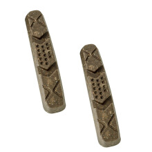 2Pack Universals Fahrräder Bremsbelag Rennrad Bremsblock-braun