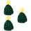 3Stk Weihnachts Strickmütze Warm Häkeln Damen 1