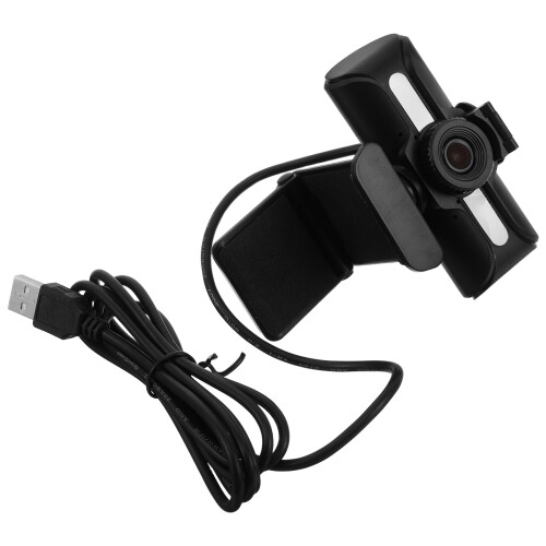 Webcam Pièce Noir ABS 1080P Hd USB Pour Visioconférences Et Streaming