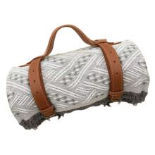 Spacious 180X130Cm Outdoor Including Leather-white gray