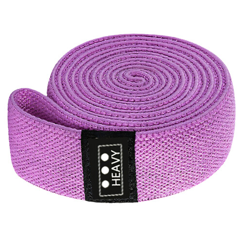 Glute Resistance Loop Elastic Band Tear Resistant-Purple