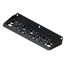 Acier au carbone de support de stockage d'outil de 51 trous