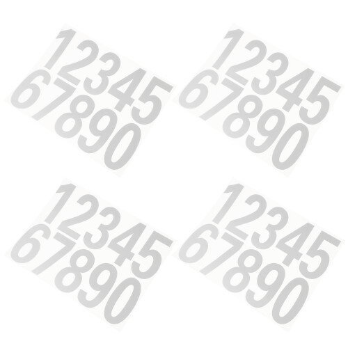 4Sets Sticker Decals Pet Reflective for House Mailbox