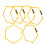 Polygon Agility Circle 6-Piece Set 1