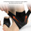 Black Compression Ankle Guard for Sprain 1