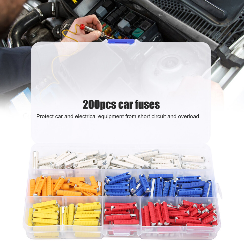 200 Pcs Car Torpedo Fuses for Eastern Cars