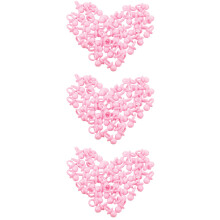 3Stk Rosa Acryl Baby Mini Baby Shower