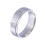 1Bagues Titanium Argent Résistante Gravée Pour Cadeau Père 1