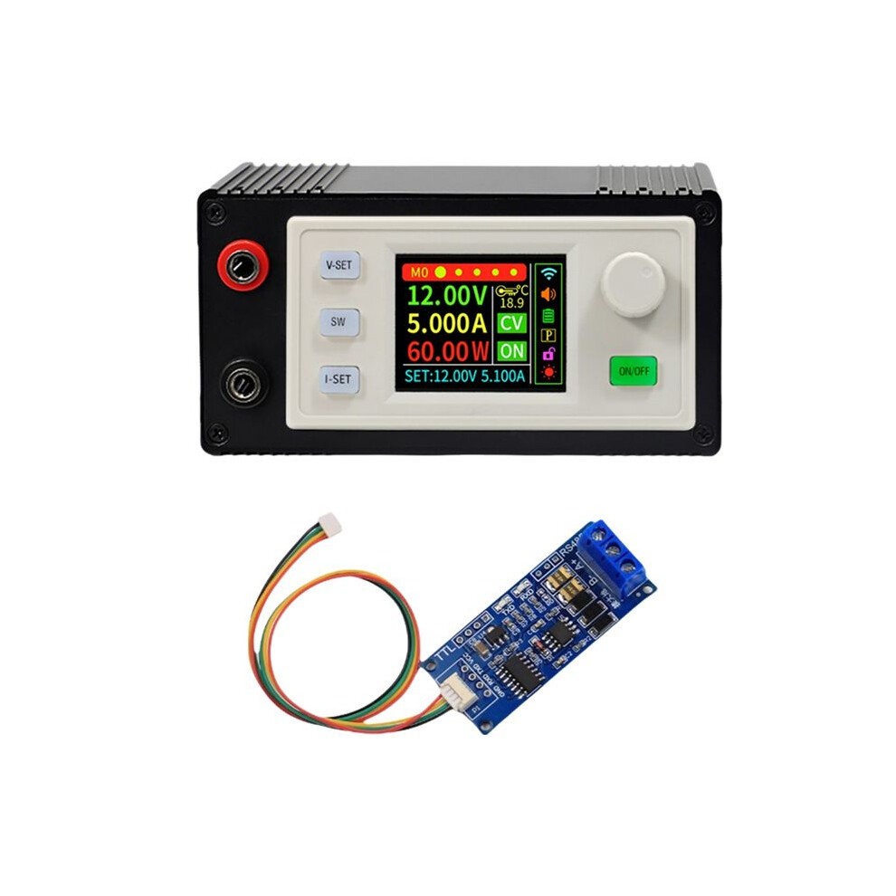 Sk60s Regulated Power Supply+K485x Buck Converter Adjustable Regulated Power Supply 5A 60W Solar Charging Module 4713908266312