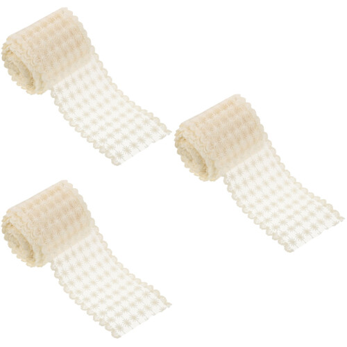 3Rollen Spitzenborte Milchseide Für DIY Und Kleidung