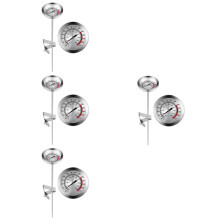 4Stk Kompaktes Probe Fleischthermometer Für Grill Und Hausgebrauch