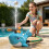 Forme de requin de jouet de baseball de jet d'eau d'ABS de haute 4