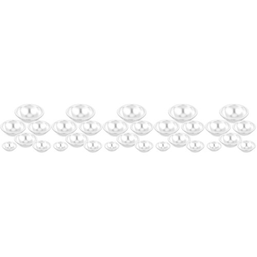 30Stk Multifunktionale Backform Aluminium Für DIY Badekugel Und Kuchen