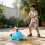 Ensemble de Baseball de jouet de jeu d'eau d'enfants avec des 4