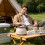 Ensemble d'équipement de café de Camping à substance-Blanc 3