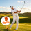Professioneller Golfschwung-Guide-Trainer, langlebige-Schwarz 7