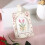 Serviette de mariage douce et durable ornée d'une-Rouge 7
