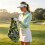 Serviette de golf de différentes couleurs, comprenant un-UN 7