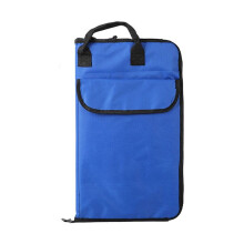 Borsa per Bacchette In Tessuto con Tracolla per Strumenti A Percussione, Accessori, Modello di Lusso Blu