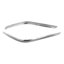 Chromleiste für Vordere und Hintere Stoßstangenseite für - GLK X204 W204 GLK300 GLK350 A2048851921 A2048852021