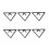 6Pcs Billiard Positioning Sticker Pad 17