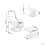 Beliani Massage Chair HERO with Footstool Fabric Green 3
