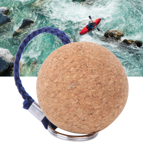Water Sports Floating Keychain Cork 5cm Ring 1