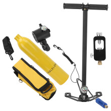 DIDEEP 0.5L Scuba Cylinder Set Yellow