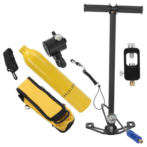 DIDEEP 0.5L Scuba Cylinder Set Yellow
