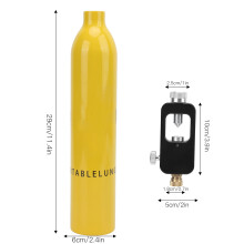 0.5L DIDEEP Portable Scuba Tank Yellow