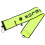 High Visibility Scuba Buoy 120x15cm Nylon 1