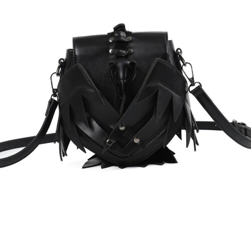 Crossbody Handbag Purses Women with Adjustable Strap-Black