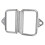 2PCS Stainless Steel D Handle Gym Pull 8