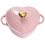 Beliani Cast Iron Pot LEVORRA Pink 4