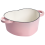 Beliani Cast Iron Pot LEVORRA Pink 5