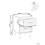 Beliani 2 Drawer Bedside Table WALGETT Dark Brown 3