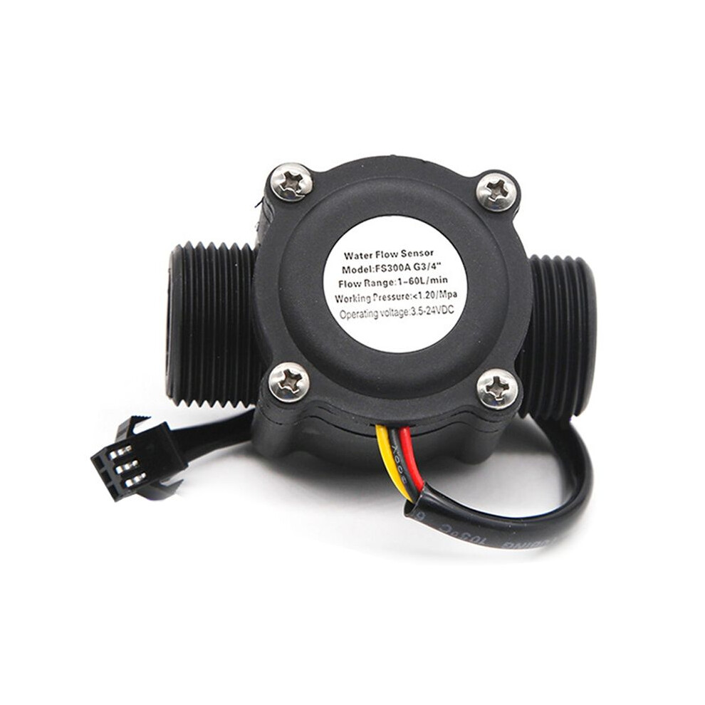 1-60L/Min 3.5-24V Hall Effect Water Flow Sensor Counter Meter Fs300a 4711677992517