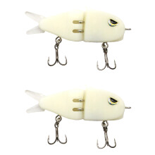 2pcs Fishing Lures Jointed Baits Slow Sinking Swimbait-2