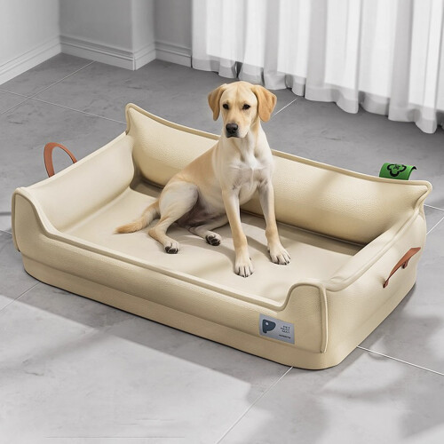 Multipurpose Dog Bed for Aggressive Chewers Water Resistant-M 2 1