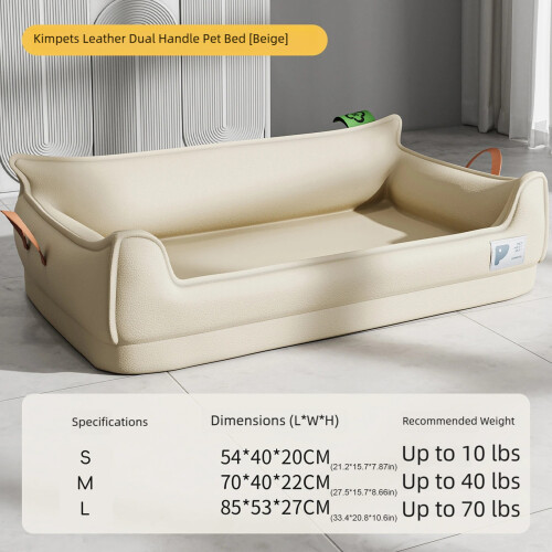 Multipurpose Dog Bed for Aggressive Chewers Water Resistant-M 2 2