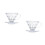 2Pcs Coffee Filter Cup with Transparent Home Coffeepot 1