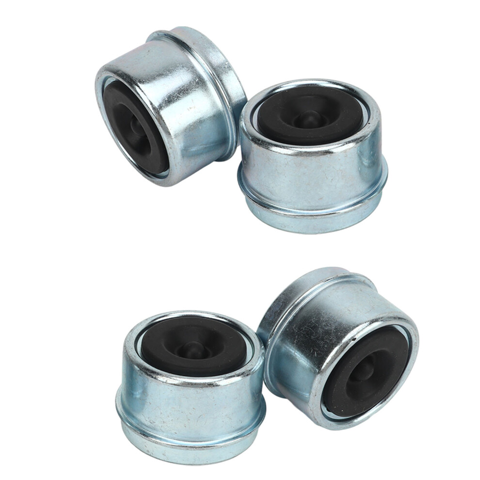 4Pc Galvanised Trailer Hub Caps 7055741534843