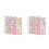 20Feuilles Autocollants Strass Multicolores Pour Décoration 2