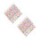 20Feuilles Autocollants Strass Multicolores Pour Décoration 5