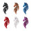 Anstecknadel von Equine Styles, handgefertigter-Rot 2